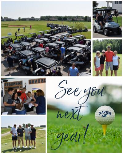 Xavier High School Booster Club Golf Outing images - June 2023